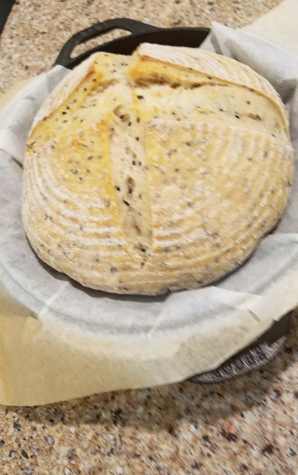 Poppy Seed Artisan Boule